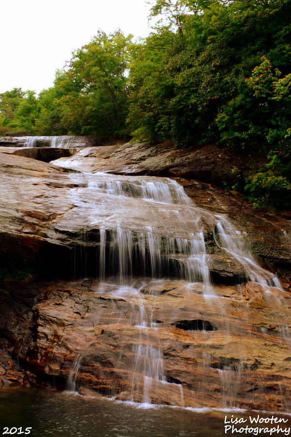 Pisgah National Forest Waterfalls Photograph by Lisa Wooten