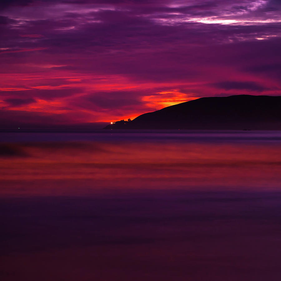 Beach Photograph - Pismo Beach on Fire - California - USA by Gregory Ballos
