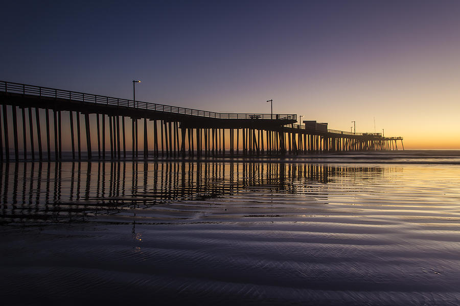 Pismo Beach Pier at Sunset  Photograph by John McGraw