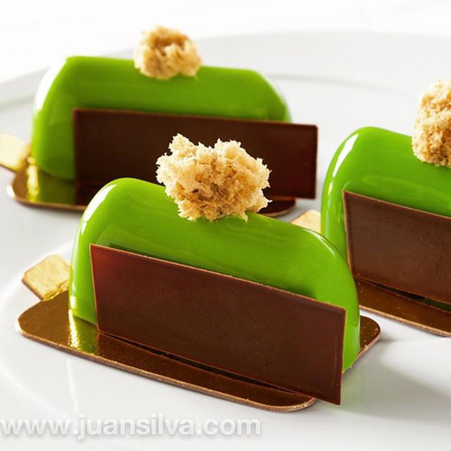 Miami Photograph - Pistacho Petit Gateaux, Made  By The by Juan Silva