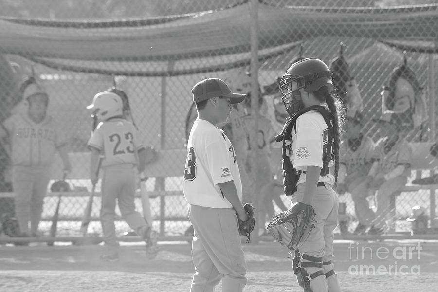 Pitcher and Catcher Photograph by Leah McPhail