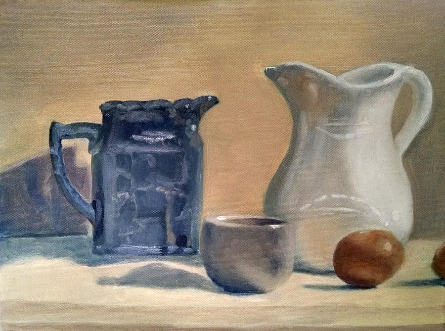 Pitchers Painting by Maddie Morriss - Fine Art America