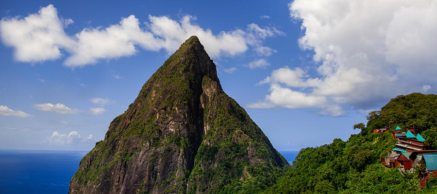 PITON and LADERA Photograph by Karen Wiles
