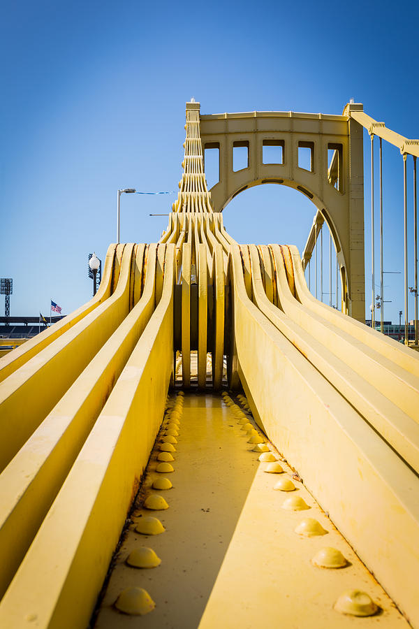 Pitt Bridge  Photograph by Tim Fitzwater