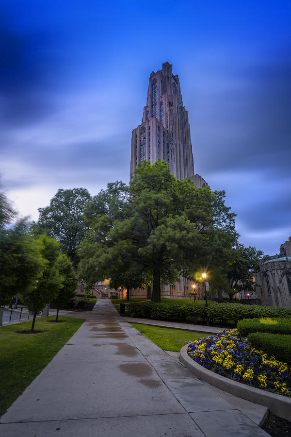 University Of Pittsburgh Photograph - Pitt by Rick Berk