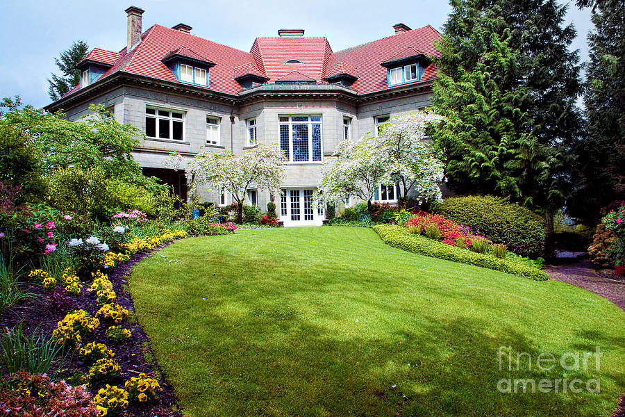 Pittock Mansion Portland Oregon Photograph by Sherry  Curry