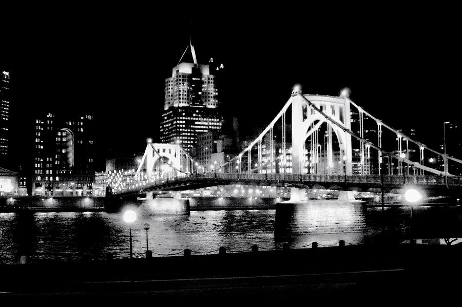 Pittsburgh Bridge Infrared Night Shot Limited Edition ...
