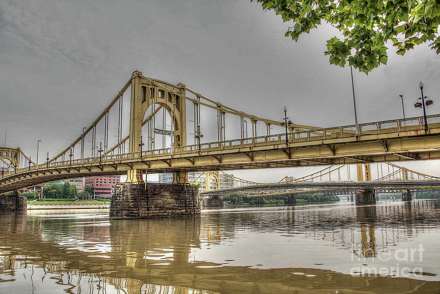 Pittsburgh Bridges Photograph by David Bearden