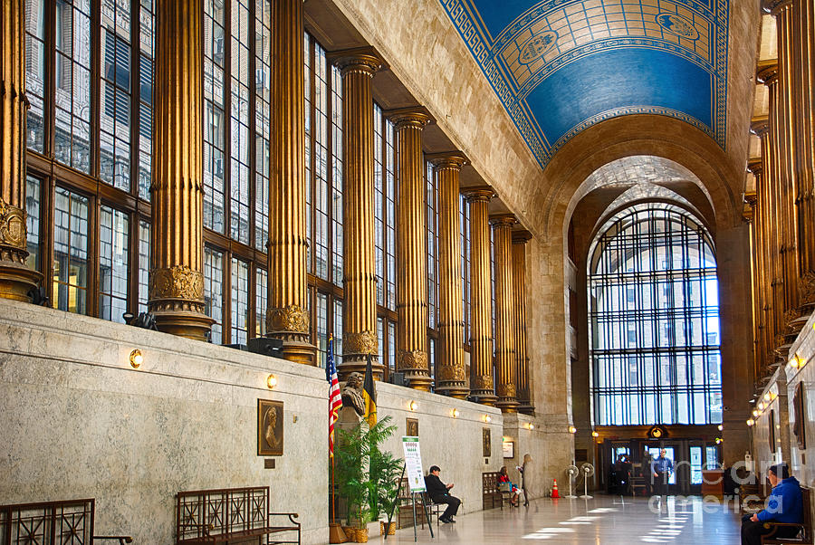 Pittsburgh City County Building Main Hall Photograph by Amy Cicconi