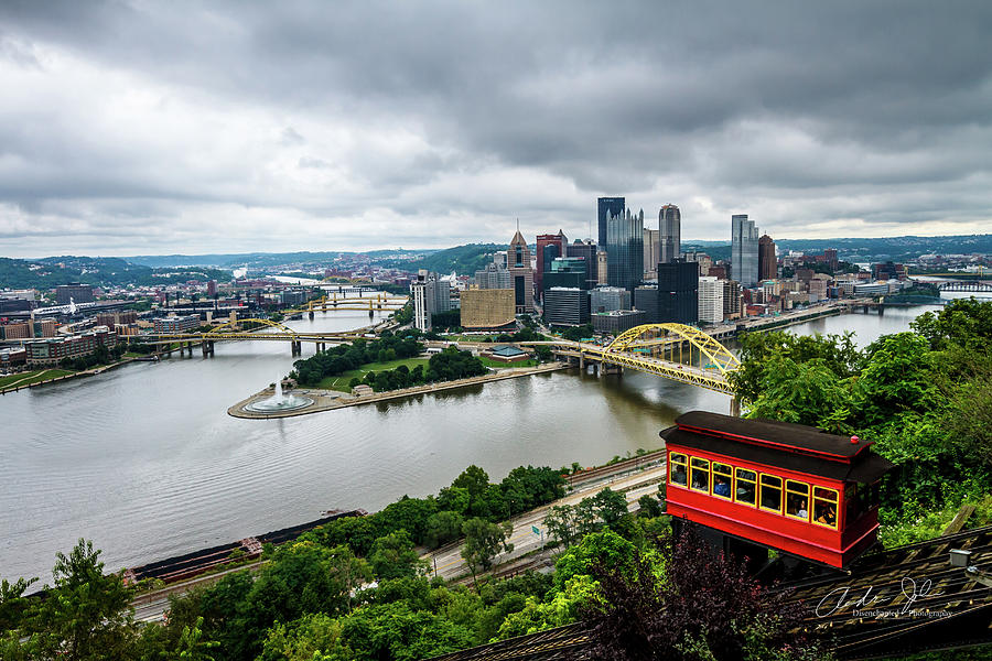 Pittsburgh From The Incline Photograph By Andrew Johnson - Fine Art America