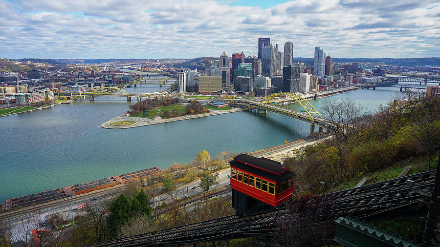 Pittsburgh from the Mount Photograph by Jeremy Jones