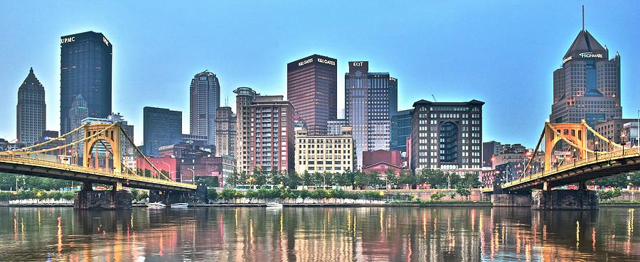 Pittsburgh PA Panorama Photograph By Frozen In Time Fine Art ...