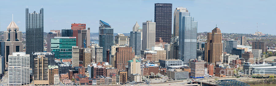 Pittsburgh Pennsylvania City Skyline Photograph by Amy Cicconi