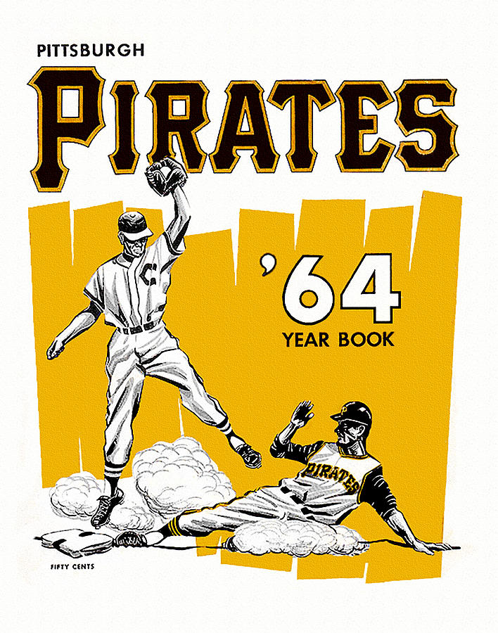 Pittsburgh Pirates 64 Yearbook Painting by John Farr | Fine Art America