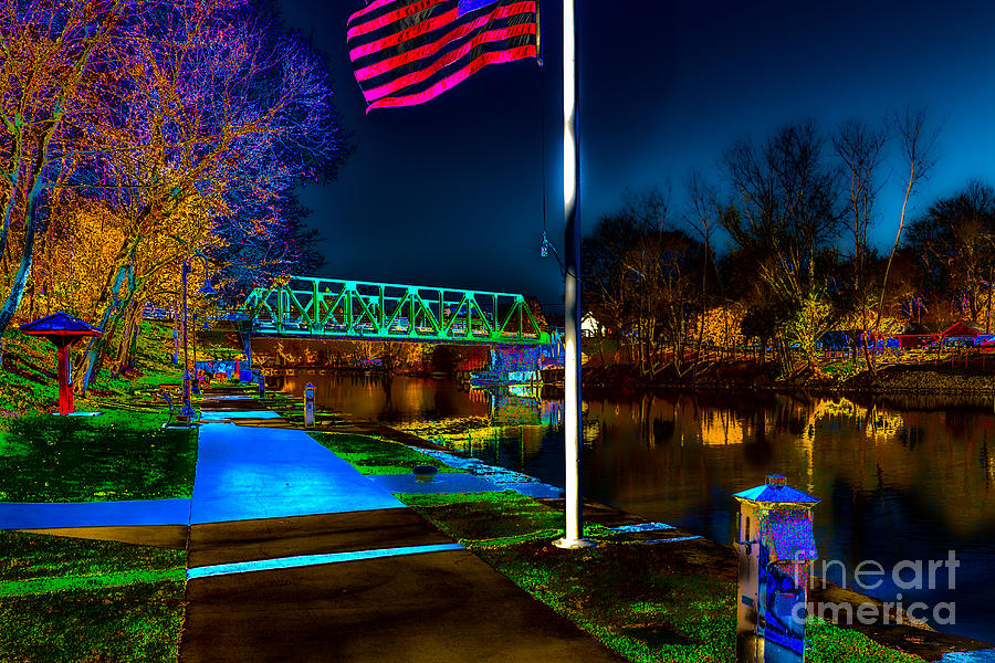 Pittsford Canal Park Photograph by William Norton