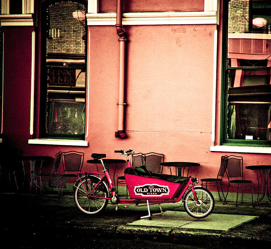 Pizza Delivery Bike Photograph by Craig Perry-Ollila