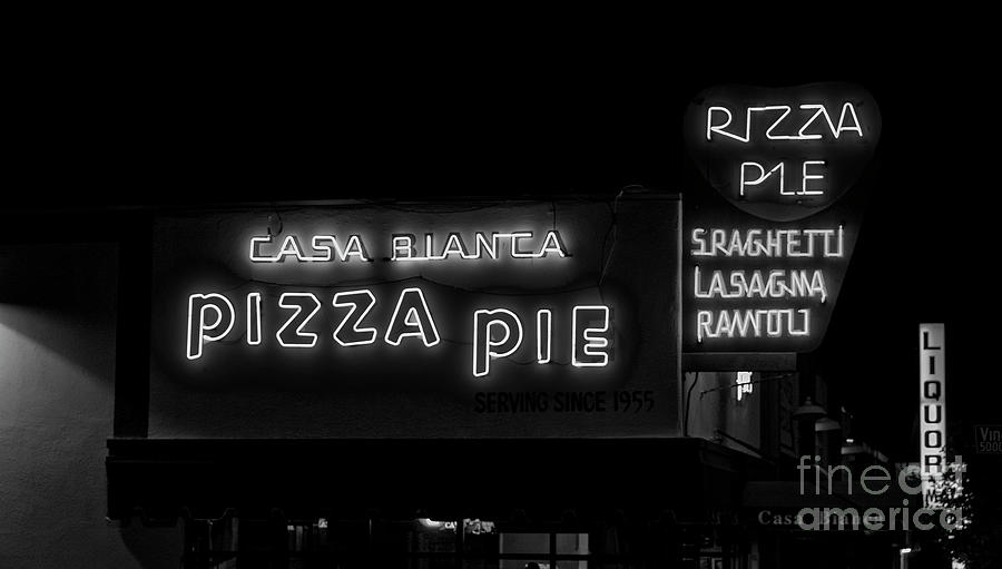Pizza Pie Photograph by Lenore Locken