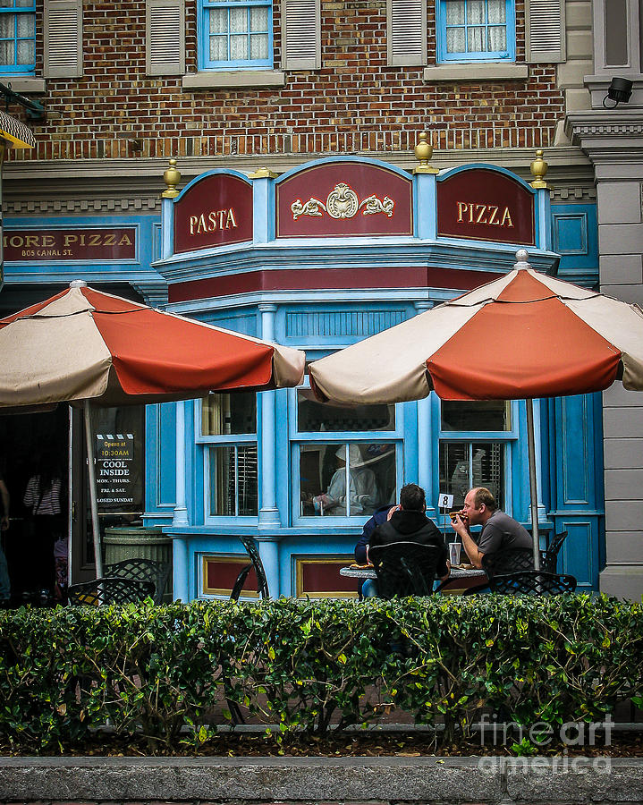 New Photograph - Pizza Shop by Perry Webster