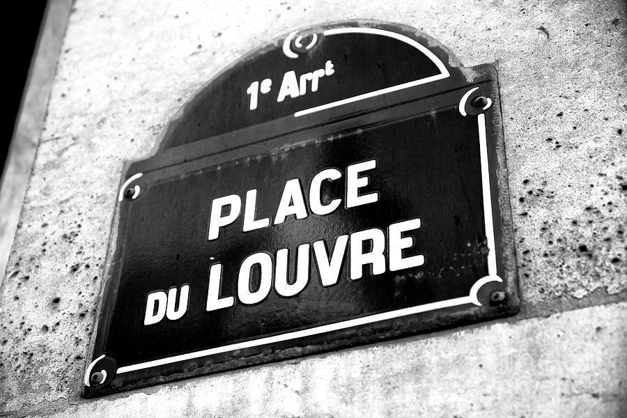 Place du Louvre Paris Photograph by John Rizzuto