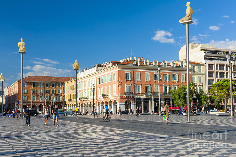 Place Massena in Nice Photograph by Elena Elisseeva