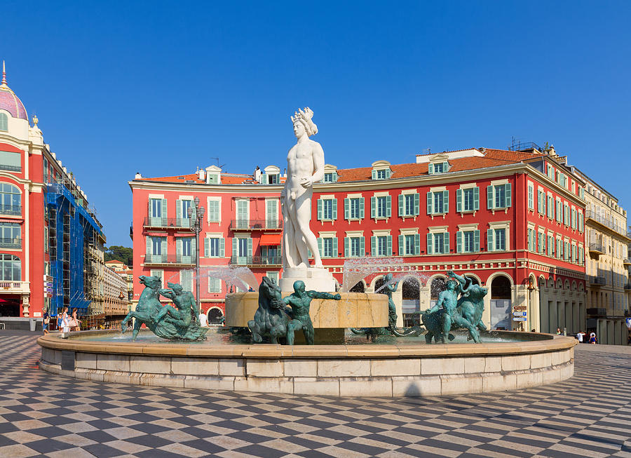 Place Massena of Nice in France Photograph by Anastasy Yarmolovich