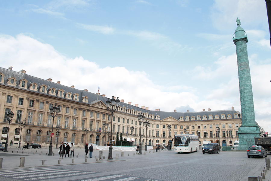 Place Vendome Photograph by Christopher J Kirby