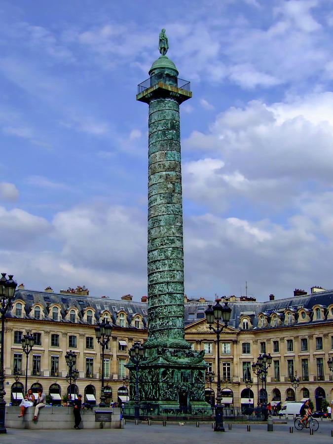 Place Vendome - Paris Photograph by Anthony Dezenzio