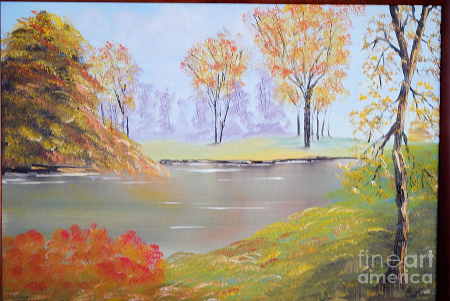 Placid Autumn Painting by James Higgins