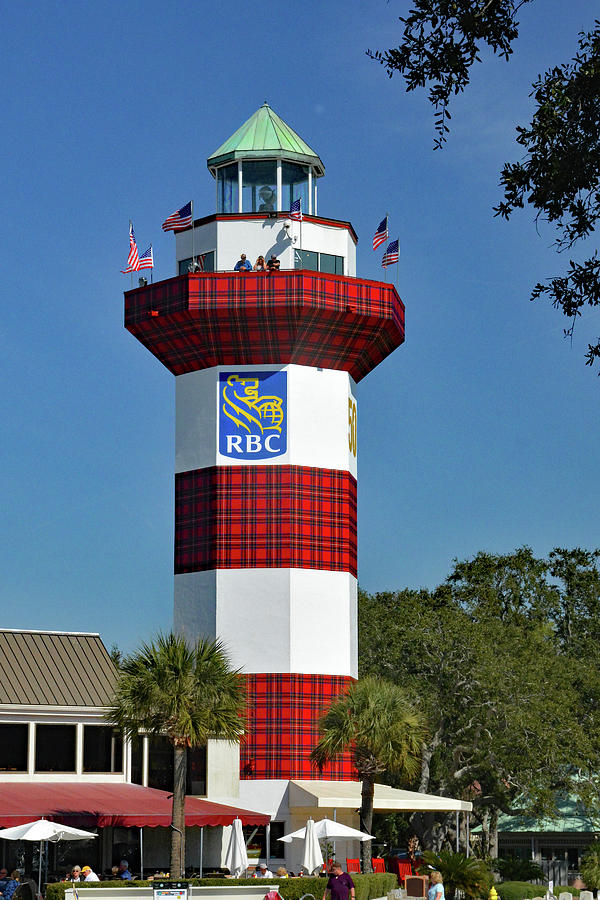 Plaid Lighthouse Photograph by Jerry Griffin