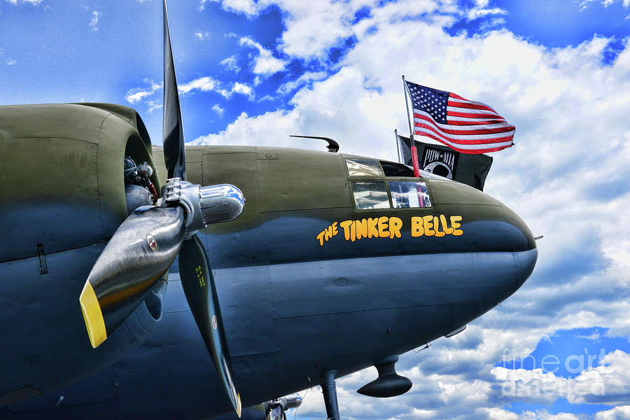 Plane - Curtiss C-46 Commando Photograph by Paul Ward