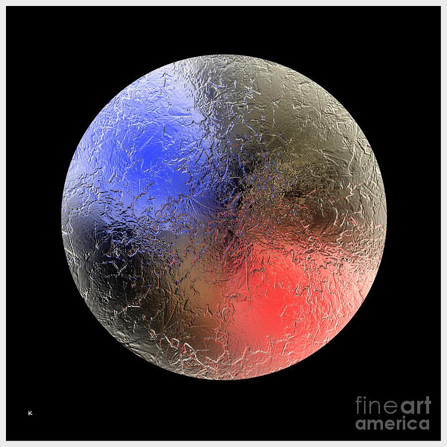 Planet 12 Digital Art by John Krakora