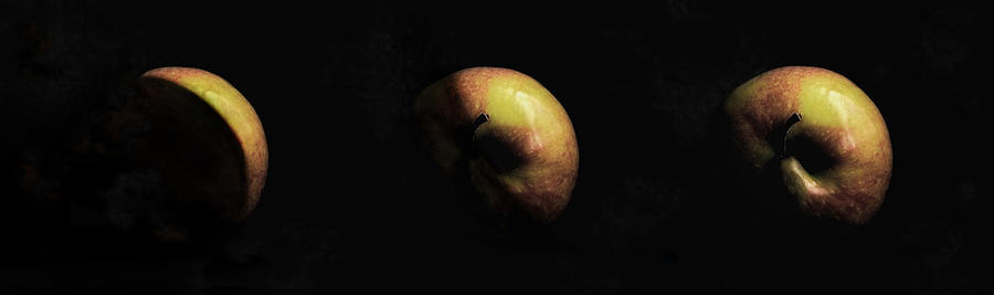 Still Life Photograph - Planet Apple by Augenwerk Susann Serfezi