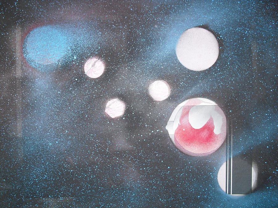 Planet Cripton Painting by Troix Johnson