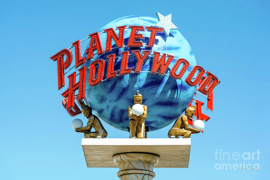 Las Vegas Photograph - Planet Hollywood Globe by Aloha Art