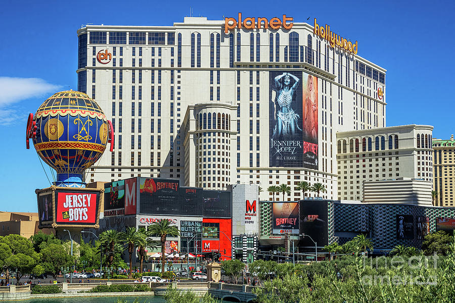 Planet Hollywood Photograph - Planet Hollywood Hotel and Casino by Aloha Art