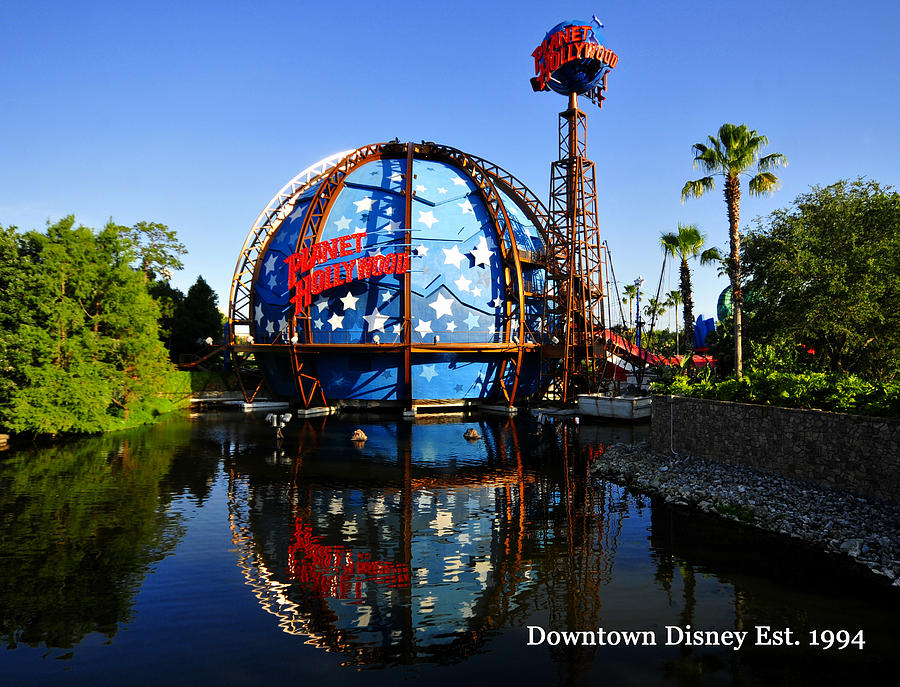 PLanet Hollywood postcard Photograph by David Lee Thompson