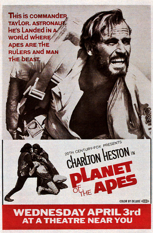 Planet Of The Apes, Top Charlton Photograph by Everett