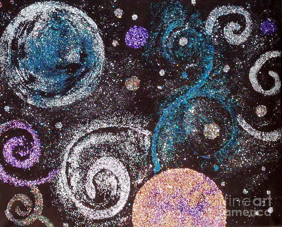 Planet Swirl Mixed Media by Igallery Prints - Fine Art America