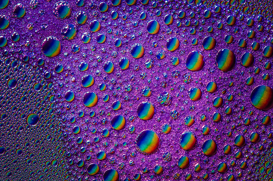 Planetary rainbow drop alignment Photograph by Bruce Pritchett