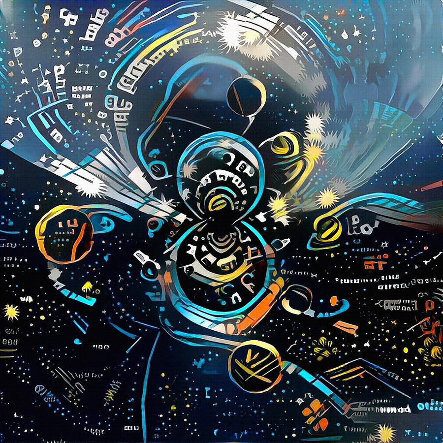 Planets Digital Art by Bruce Rolff