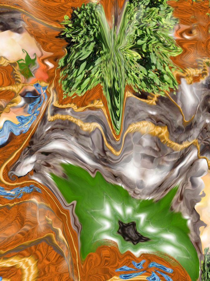 Plankton Digital Art - Plankton Soup by Stephanie H Johnson Plankton Digital Art - Plankton Soup by Stephanie H Johnson