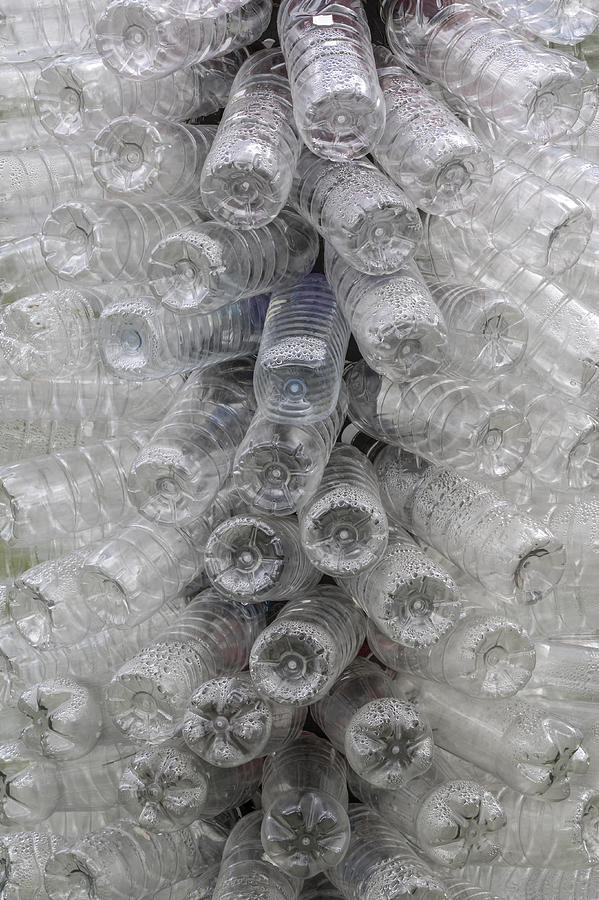 Plastic bottles  Photograph by Chris Smith