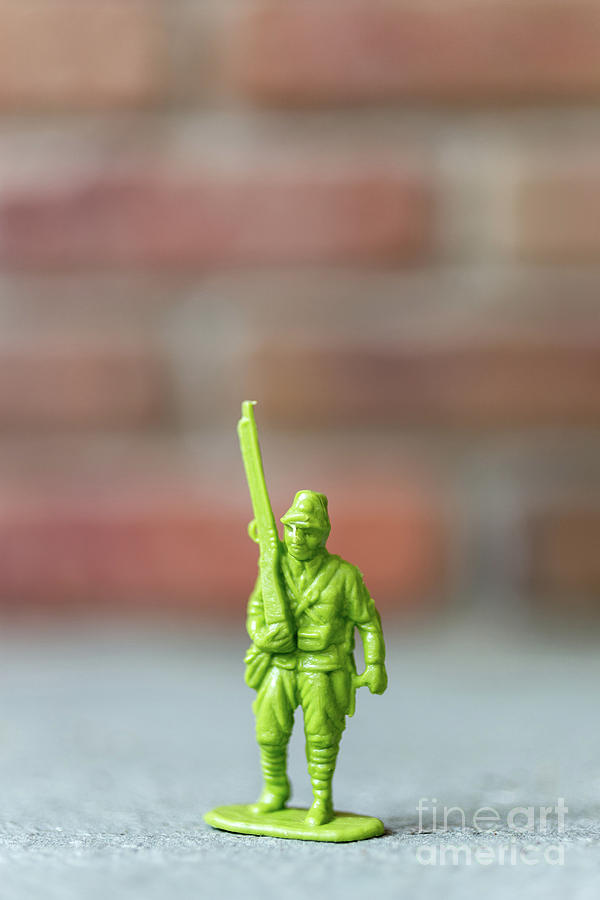 Plastic Toy Soldier Army Man Photograph by Edward Fielding