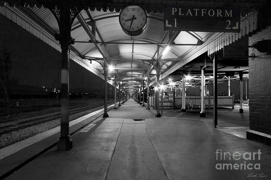 Platform 1 Photograph by Linda Lees