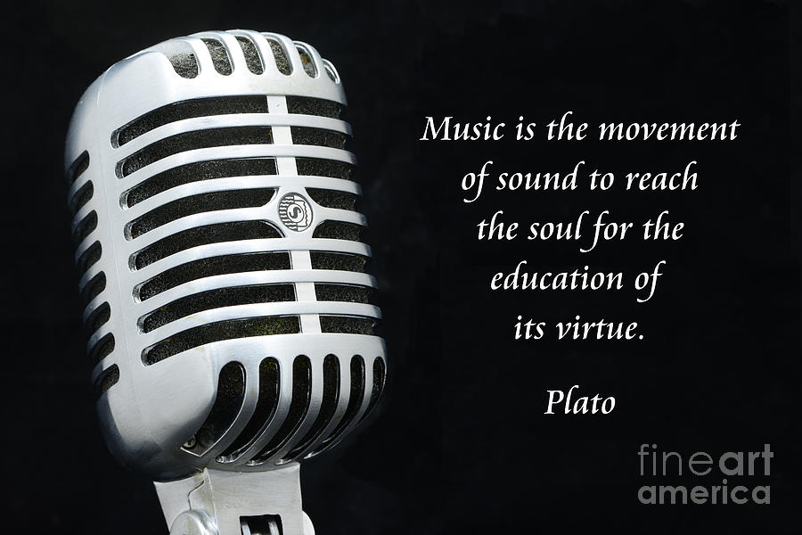 Plato on Music Photograph by Paul Ward