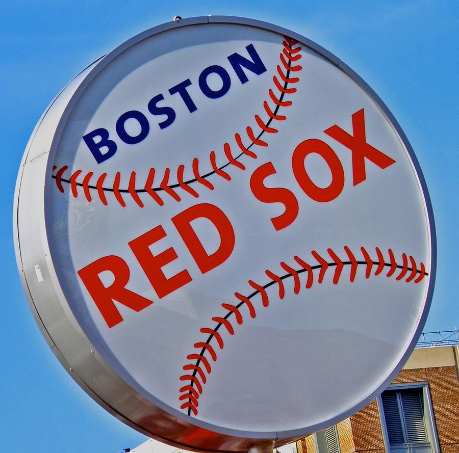 Boston Red Sox Photograph - Play Ball by Donna Shahan