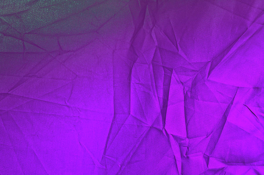 Play Of Hues. Dark Violet With Hint Of Green. Textured Abstract Photograph