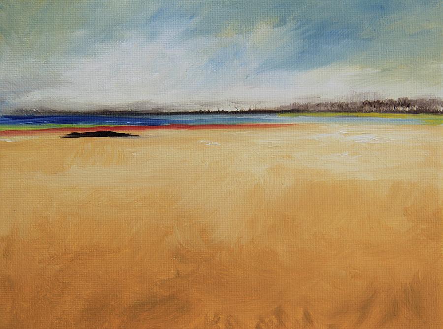 Playa Libre Painting by Alicia Maury