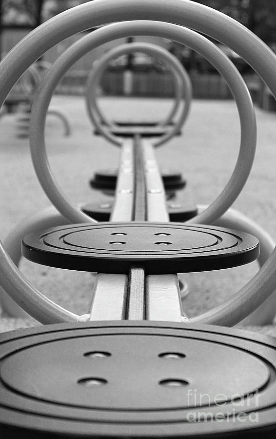 Playground Perspective Photograph by Nina Silver
