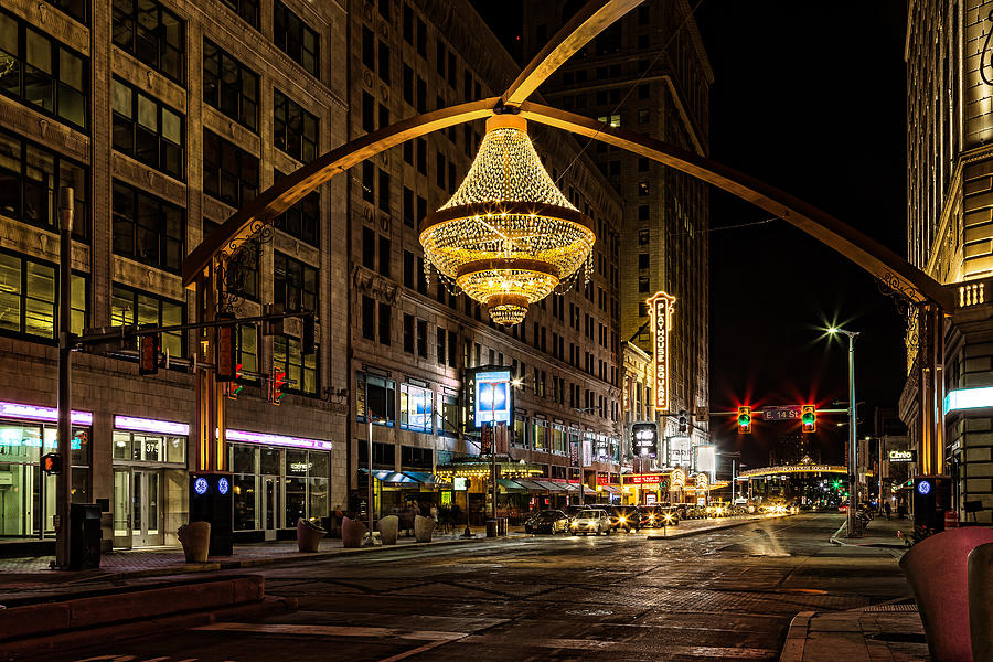 Cleveland Photograph - Playhouse Square by Dale Kincaid